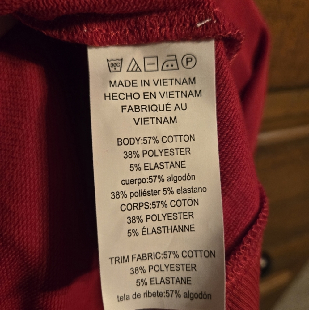 Michael Kors Red MK Logo Crew Neck Sweatshirt. NWT - Picture 4 of 5